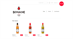 Desktop Screenshot of bonachesauce.com
